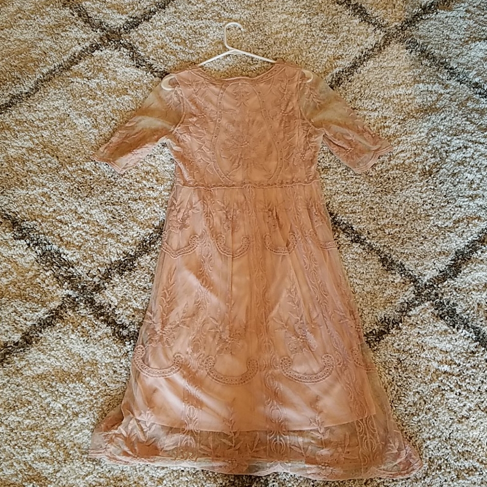 All in Pink Lace Dress - Picture 8 of 10